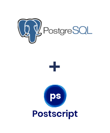 Integration of PostgreSQL and Postscript
