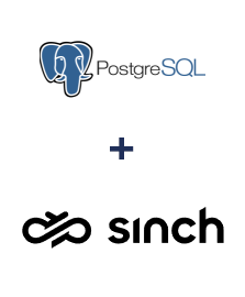 Integration of PostgreSQL and Sinch