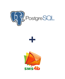 Integration of PostgreSQL and SMS4B