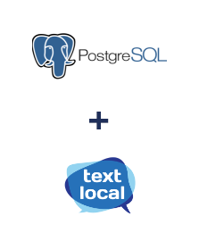 Integration of PostgreSQL and Textlocal