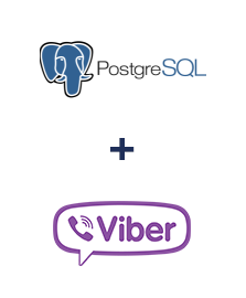 Integration of PostgreSQL and Viber