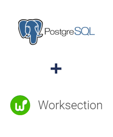 Integration of PostgreSQL and Worksection