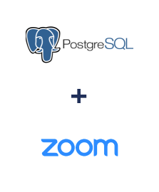 Integration of PostgreSQL and Zoom