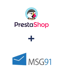 Integration of PrestaShop and MSG91