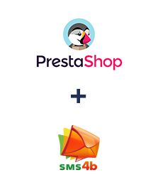 Integration of PrestaShop and SMS4B