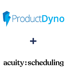 Integration of ProductDyno and Acuity Scheduling
