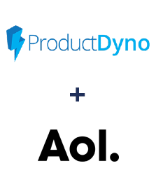 Integration of ProductDyno and AOL