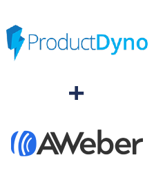 Integration of ProductDyno and AWeber