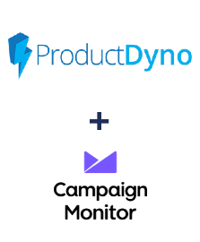 Integration of ProductDyno and Campaign Monitor