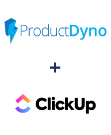 Integration of ProductDyno and ClickUp