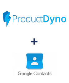 Integration of ProductDyno and Google Contacts