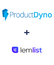 Integration of ProductDyno and Lemlist