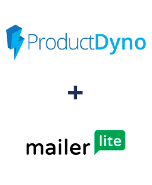 Integration of ProductDyno and MailerLite