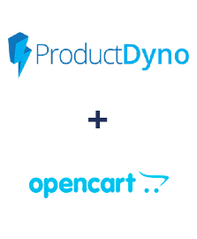 Integration of ProductDyno and Opencart