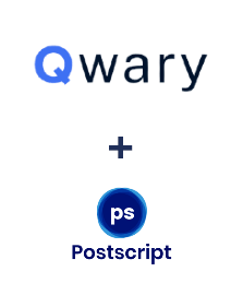 Integration of Qwary and Postscript
