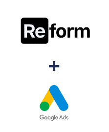Integration of Reform and Google Ads