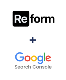 Integration of Reform and Google Search Console
