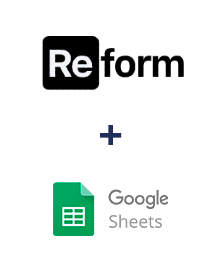 Integration of Reform and Google Sheets