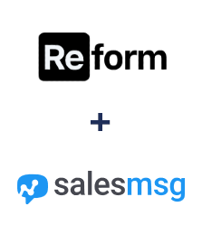 Integration of Reform and Salesmsg