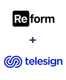 Integration of Reform and Telesign