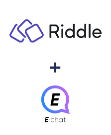 Integration of Riddle and E-chat