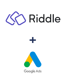Integration of Riddle and Google Ads