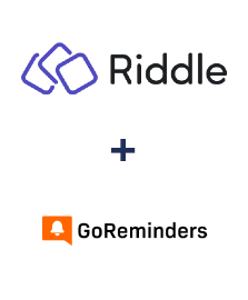 Integration of Riddle and GoReminders