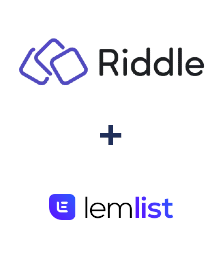 Integration of Riddle and Lemlist