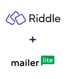Integration of Riddle and MailerLite