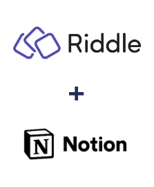 Integration of Riddle and Notion