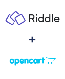 Integration of Riddle and Opencart