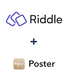 Integration of Riddle and Poster