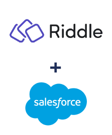 Integration of Riddle and Salesforce CRM