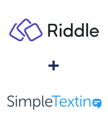 Integration of Riddle and SimpleTexting
