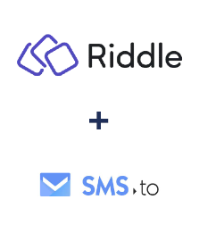 Integration of Riddle and SMS.to