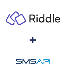 Integration of Riddle and SMSAPI