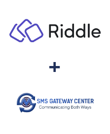 Integration of Riddle and SMSGateway