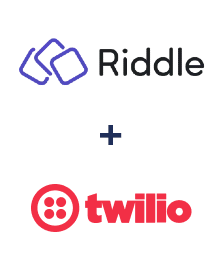 Integration of Riddle and Twilio