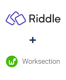 Integration of Riddle and Worksection