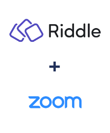 Integration of Riddle and Zoom