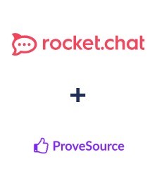 Integration of Rocket.Chat and ProveSource
