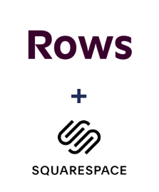 Integration of Rows and Squarespace