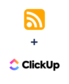 Integration of RSS and ClickUp
