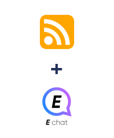 Integration of RSS and E-chat