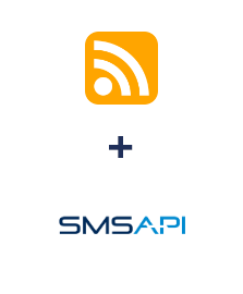 Integration of RSS and SMSAPI