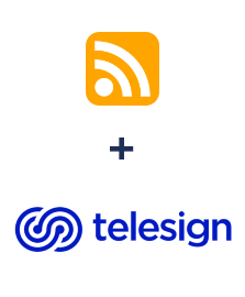 Integration of RSS and Telesign