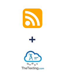 Integration of RSS and TheTexting