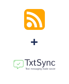 Integration of RSS and TxtSync