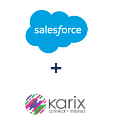 Integration of Salesforce CRM and Karix
