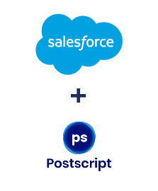 Integration of Salesforce CRM and Postscript
